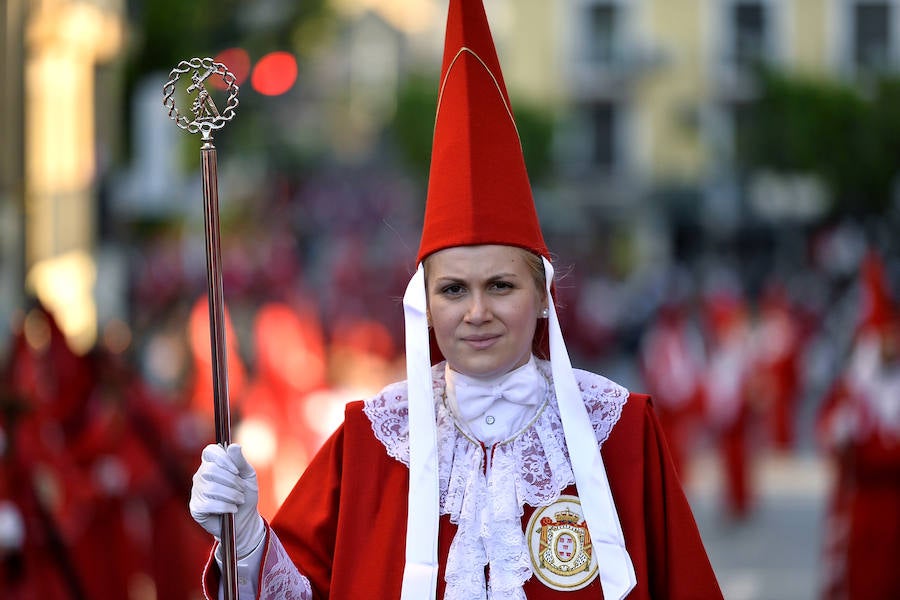 Miércoles Santo en Murcia: La procesión de los &#039;coloraos&#039;