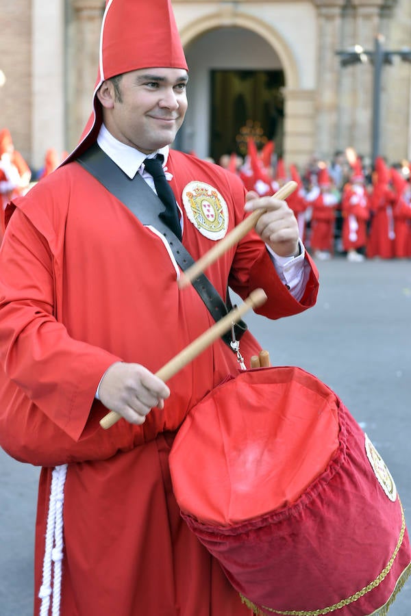 Miércoles Santo en Murcia: La procesión de los &#039;coloraos&#039;