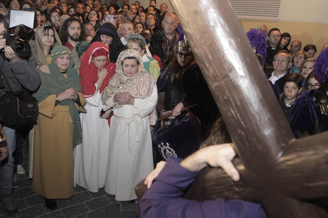 Vía Crucis viviente en Lorca