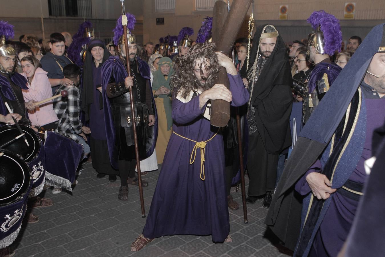 Vía Crucis viviente en Lorca