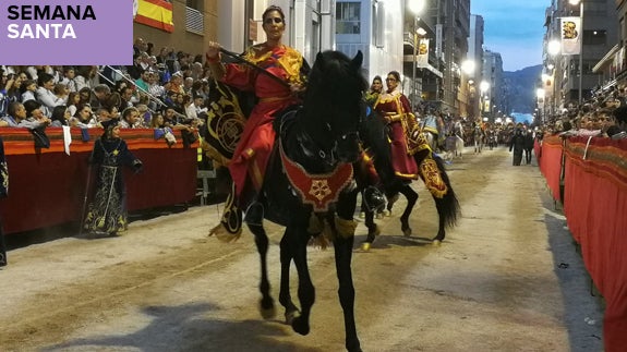 Primer desfile bíblico pasional de Lorca