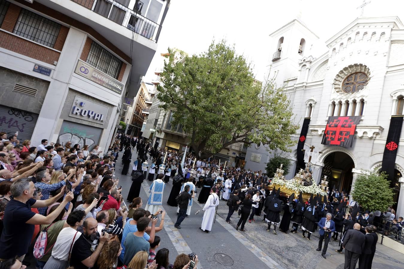 Servitas procesiona en la tarde del Viernes Santo murciano