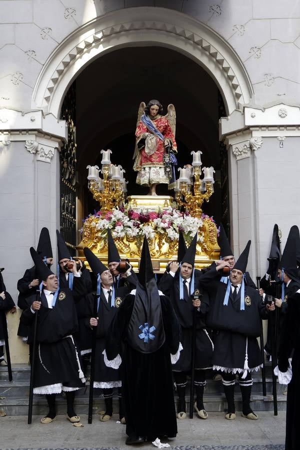 Servitas procesiona en la tarde del Viernes Santo murciano