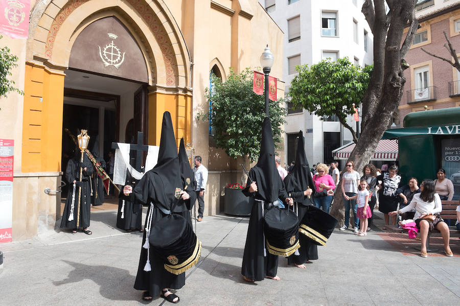 Nuestra Señora del Rosario emociona en las calles de Murcia