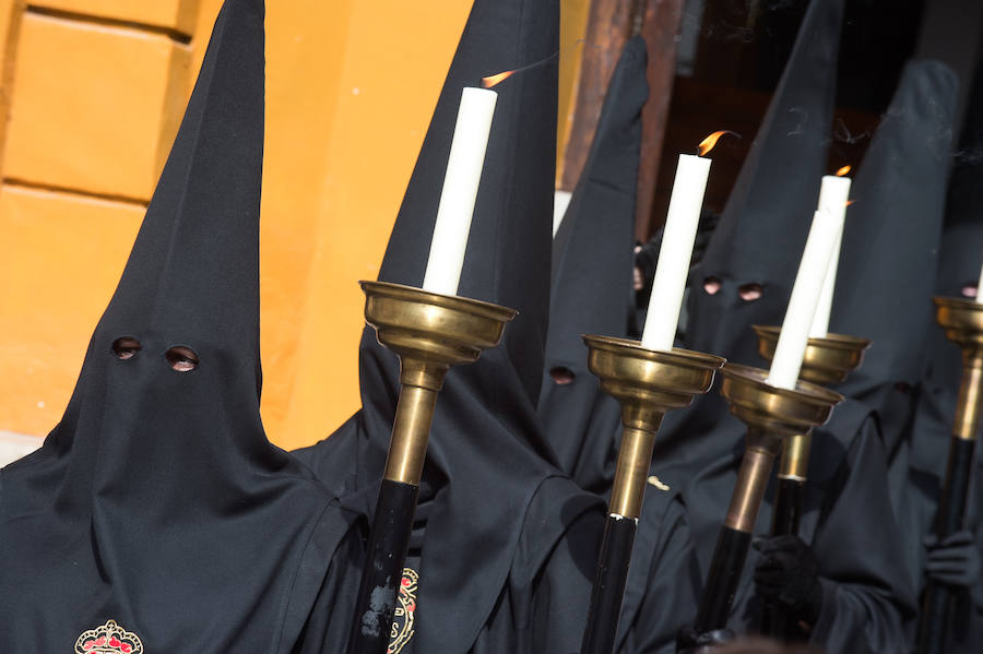 Nuestra Señora del Rosario emociona en las calles de Murcia