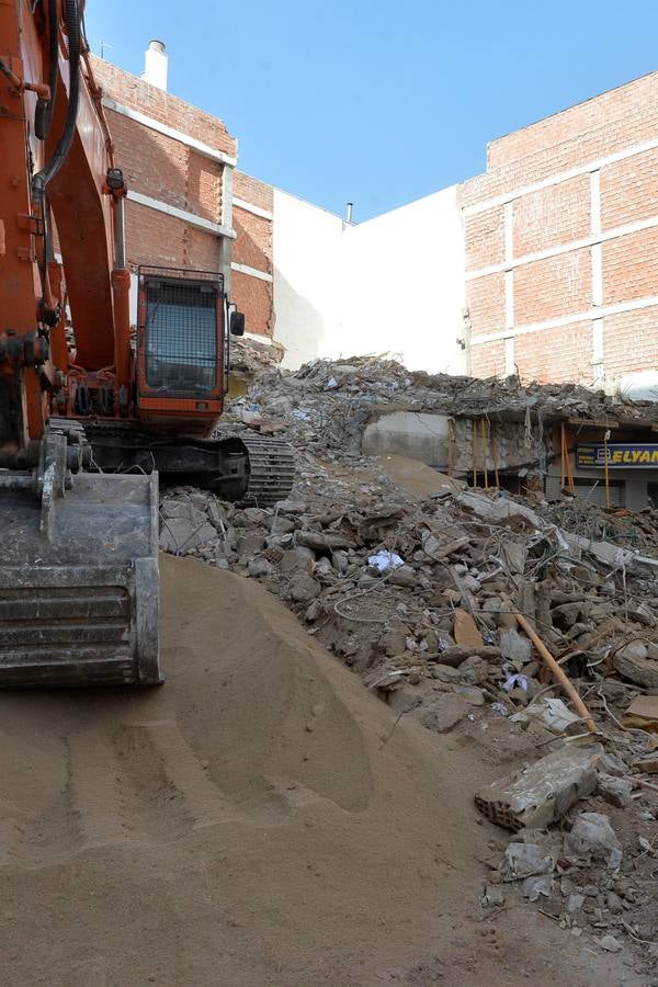 La penúltima demolición del terremoto del terremoto de Lorca