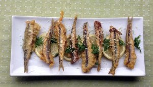 BOQUERONES EN TEMPURA