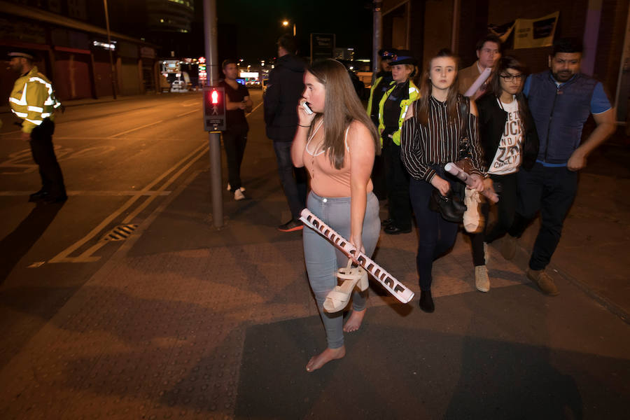 Varios muertos durante el concierto de Ariana Grande en Mánchester