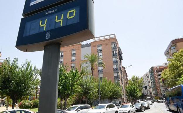 Los termómetros alcanzarán los 40 grados en Murcia 