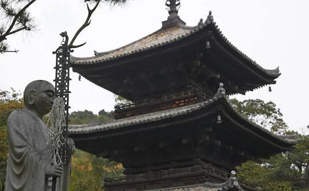 Uno de los templos de 'Shikoku Henro'. 