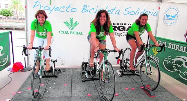 El éxito de la  'Bicicleta Solidaria'
