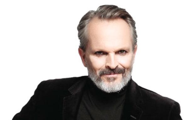 El cantante Miguel Bosé