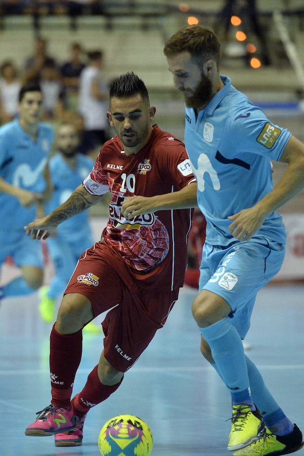 Después de aguantar el tipo durante 35 minutos, el conjunto charcutero encaja tres goles en los últimos instantes y pierde casi todas sus aspiraciones a conquistar la Supercopa de España