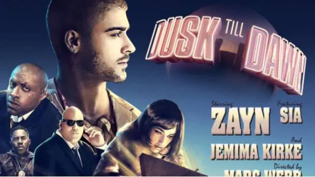 Zayn Malik y Sia se unen para el tema 'Dusk till dawn'