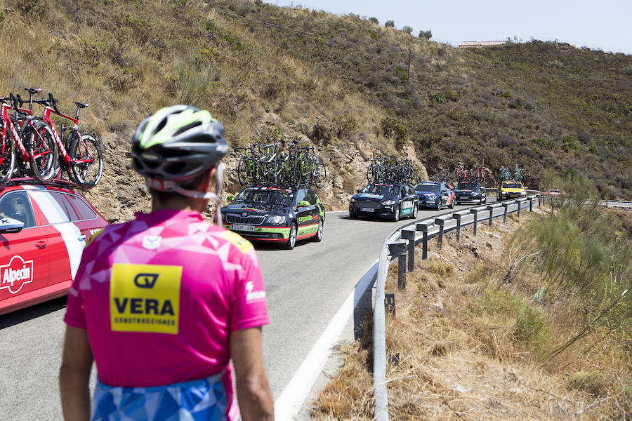 Desde dentro del pelotón la Vuelta Ciclista a España se puede ver desde una perspectiva diferente. 