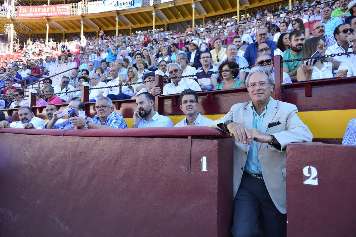 Ambiente en la primera corrida de la Feria de Murcia