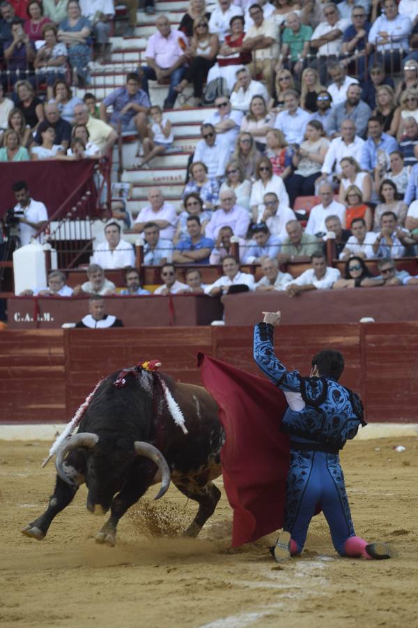 El diestro sale por la puerta grande de La Condomina en la segunda corrida de la Feria Taurina de Murcia