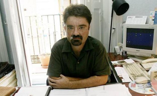 El escritor Juan Casamayor. 