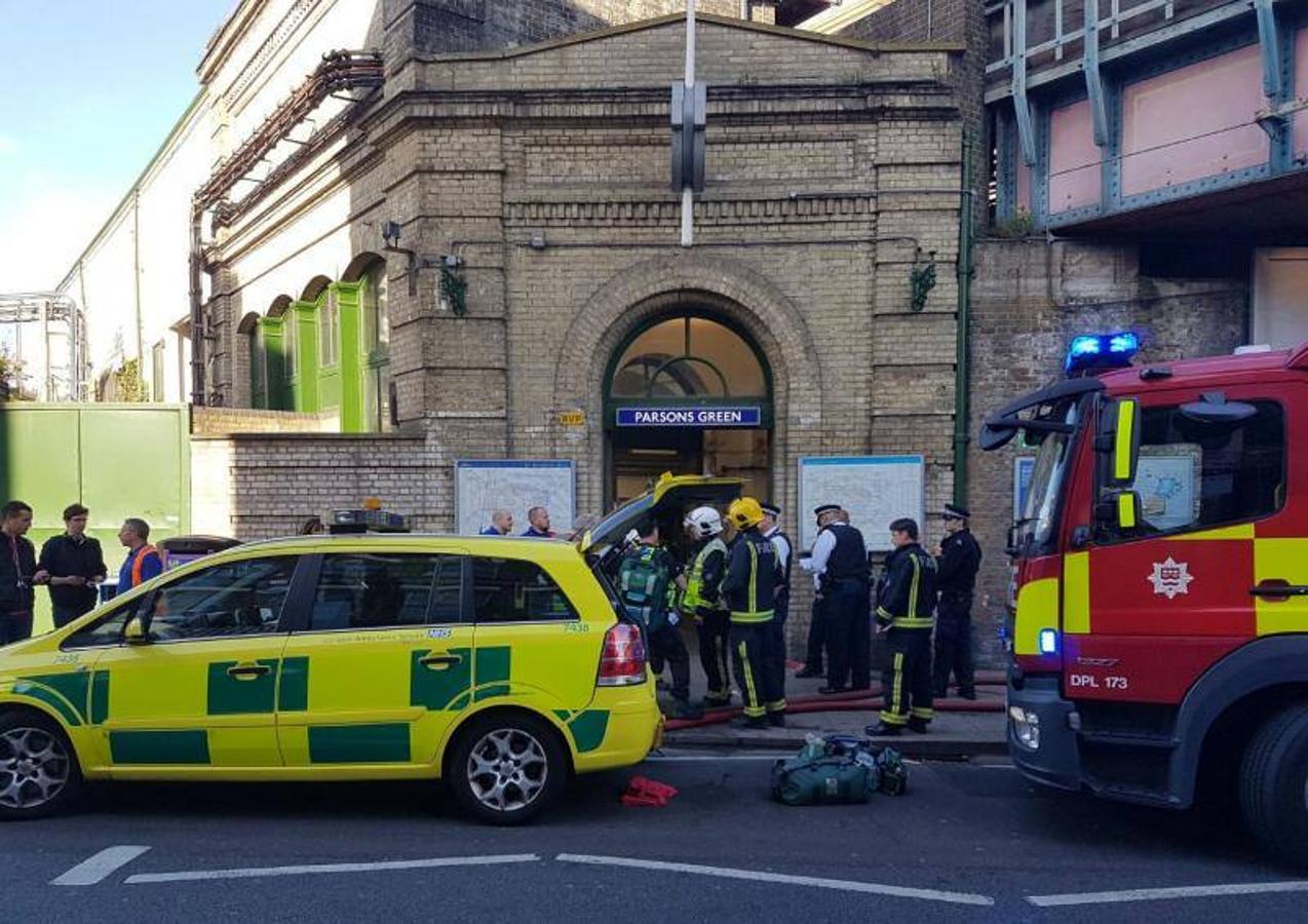 Un artefacto ha explotado en la estación de Parsons Green dejando escenas de pánico.