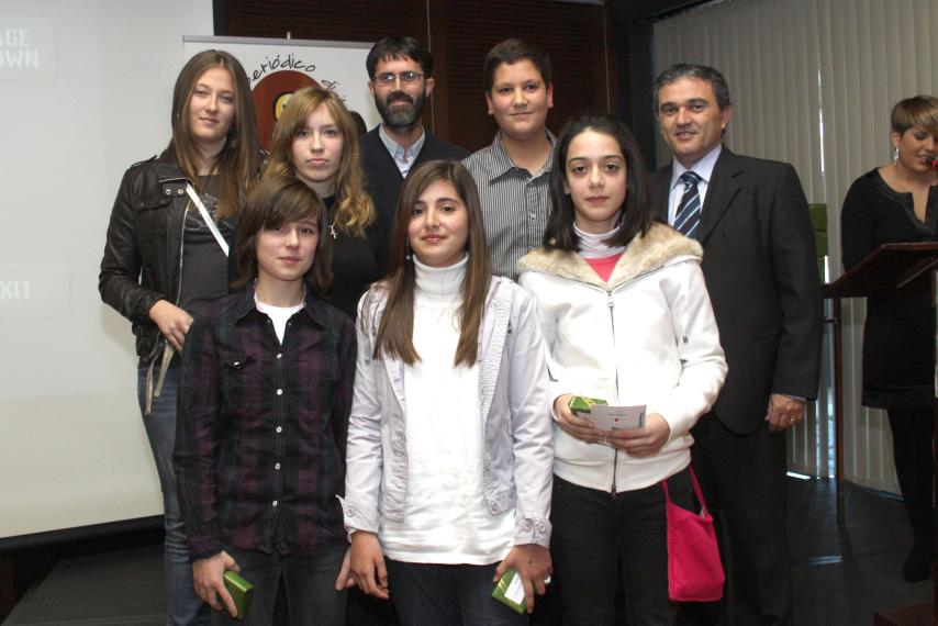 El concurso 'Mi Periódico Digital', organizado por la Consejería de Educación y laverdad.es, entrega sus premios en un acto de entrega con más de cien asistentes