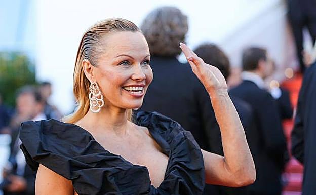 Pamela Anderson en Cannes.