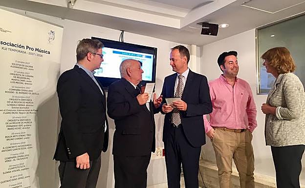 La presentación del ciclo Pro Música en el Víctor Villegas.