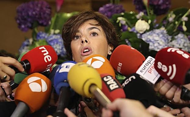 Soraya Sáenz de Santamaría.