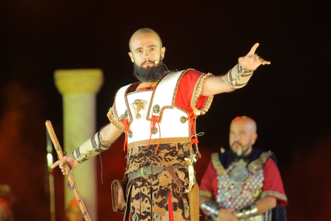 El auditorio del Muelle de Cartagena se llena para ver el desembarco de los mercenarios y su unión a las huestes púnicas 