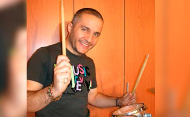 Javier Fernández, exbatería del grupo musical 'Los Piratas'.