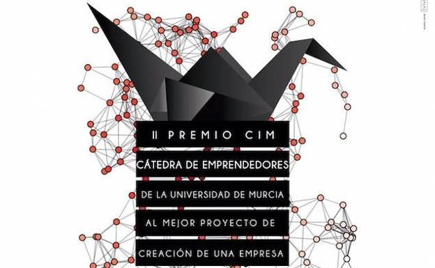 Cartel promocional del IV Premio al Mejor Proyecto de Creación de una Empresa.