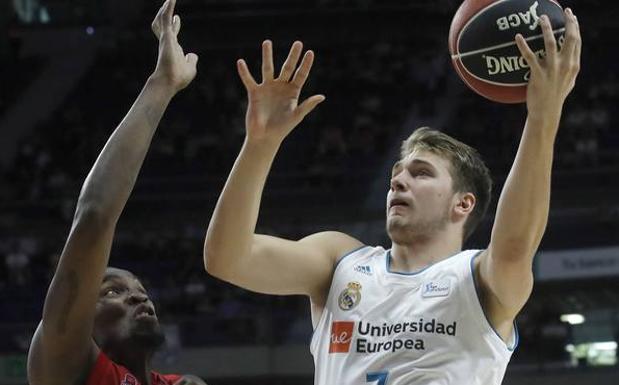 Luka Doncic, durante un partido. 