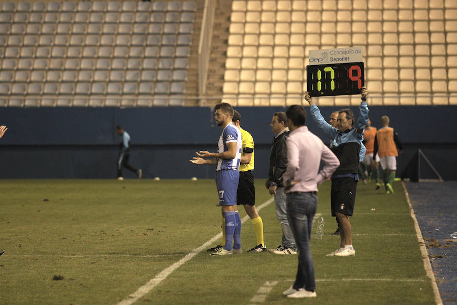 La participación de Cañadas y Carrasco fue la mejor noticia de un partido que significó el cuarto empate del conjunto lorquino esta temporada