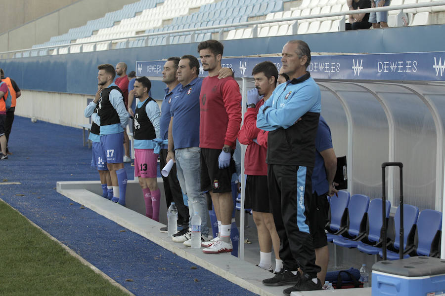 La participación de Cañadas y Carrasco fue la mejor noticia de un partido que significó el cuarto empate del conjunto lorquino esta temporada