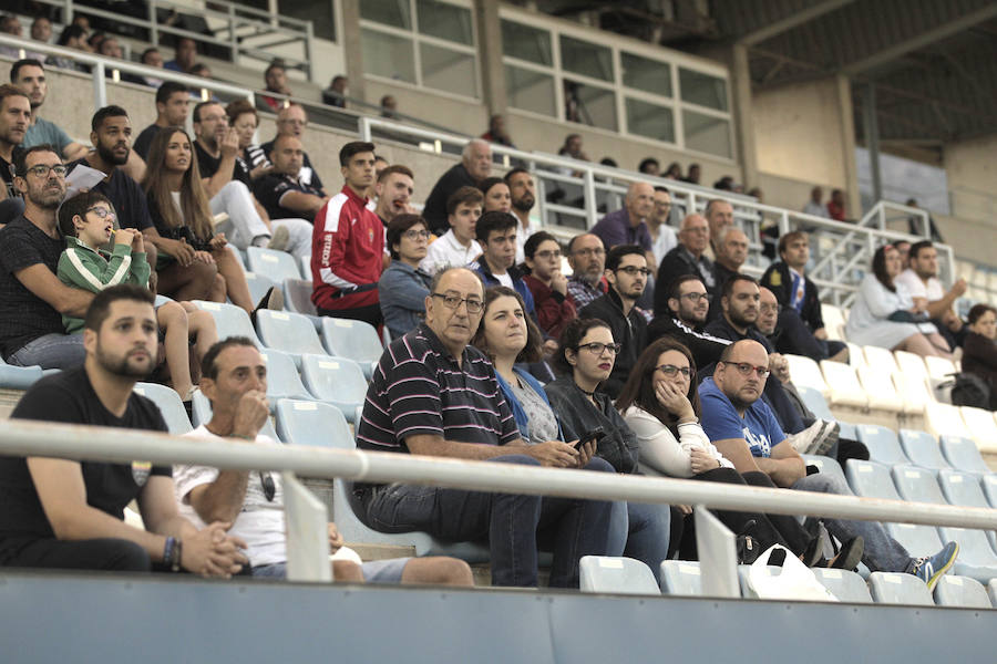 La participación de Cañadas y Carrasco fue la mejor noticia de un partido que significó el cuarto empate del conjunto lorquino esta temporada