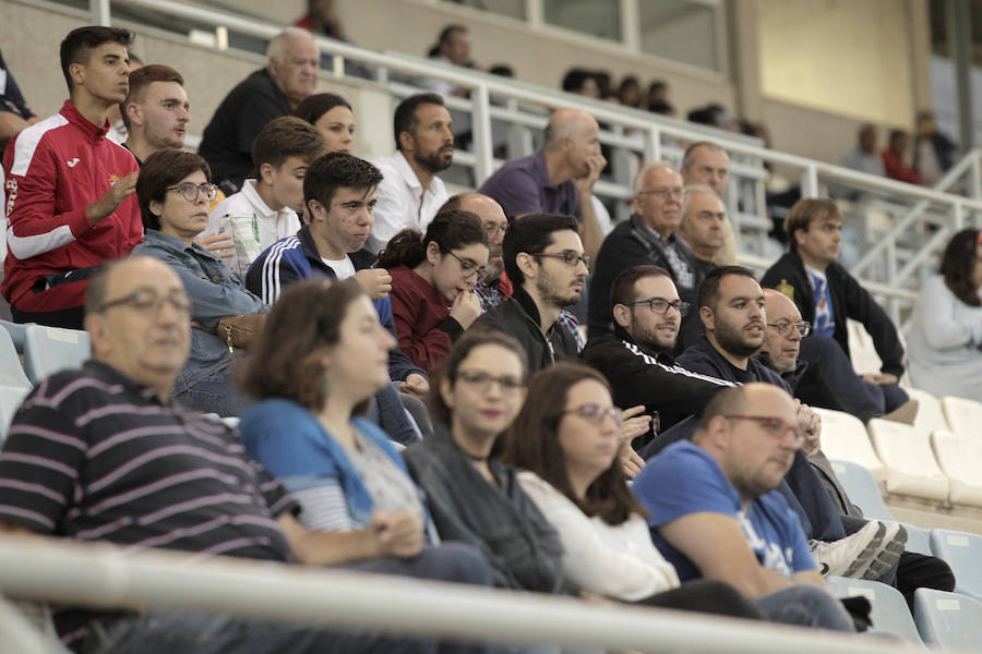 La participación de Cañadas y Carrasco fue la mejor noticia de un partido que significó el cuarto empate del conjunto lorquino esta temporada