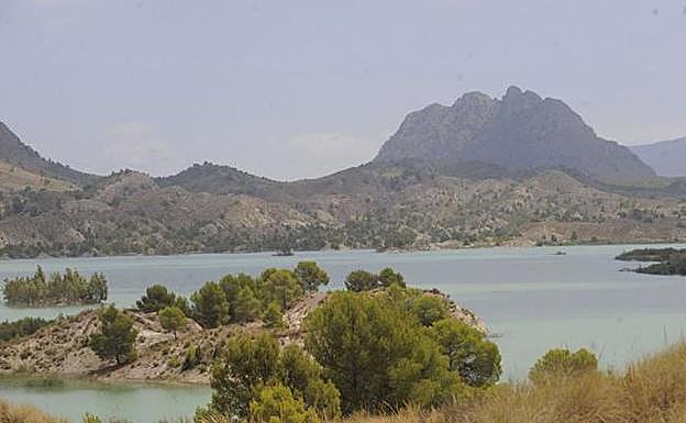Embalse de Alfonso XIII, en Calasparra. 