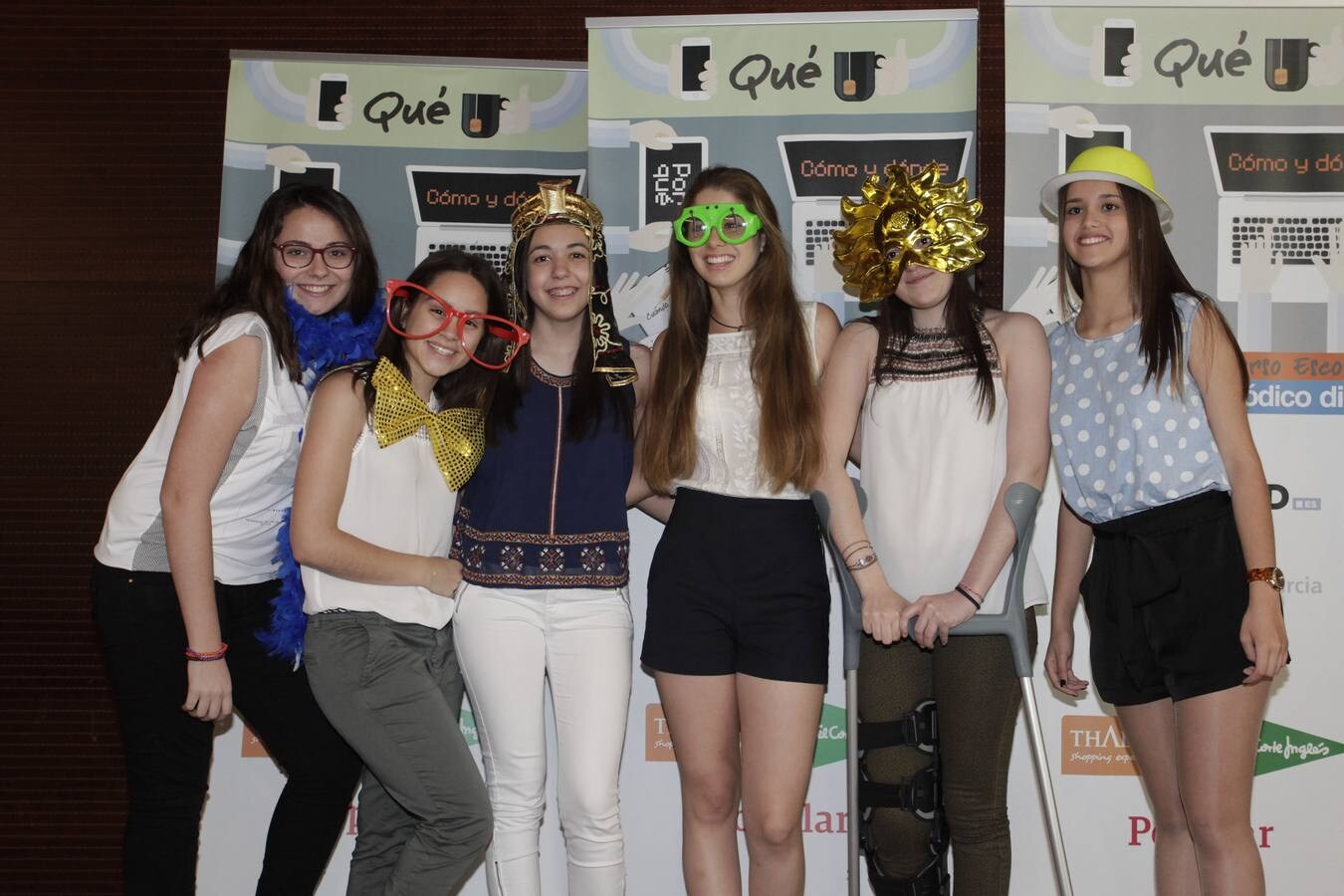 El grupo 'Periodistas' del instituto Santa María de los Baños de Fortuna consigue el primer premio del certamen organizado por 'La Verdad'