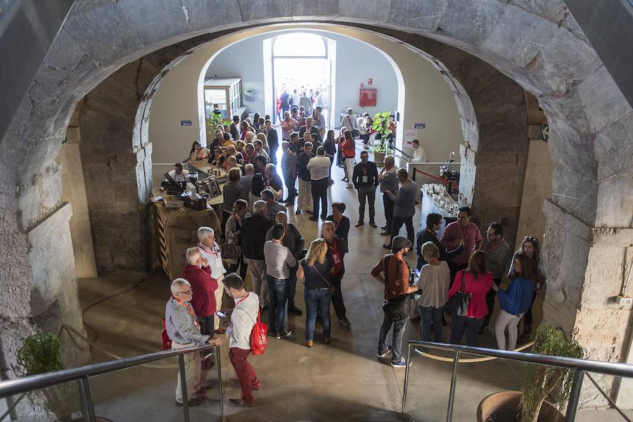 La jornada inaugural del cónclave de los socialistas murcianos, celebrado en Cartagena, ha contado con la presencia del secretario general del PSOE, Pedro Sánchez