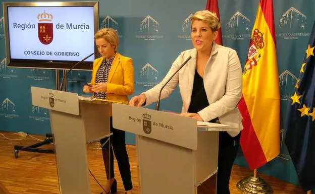 Adela Martínez-Cachá y Noelia Arroyo.