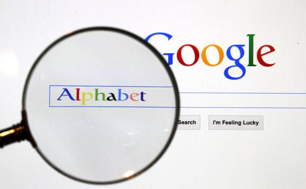 Búsqueda en Google de la palabra 'Alphabet'. 