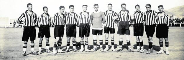 El equipo del Cartagena FC.