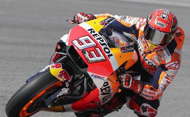 Marc Márquez, en el circuito de Sepang. 