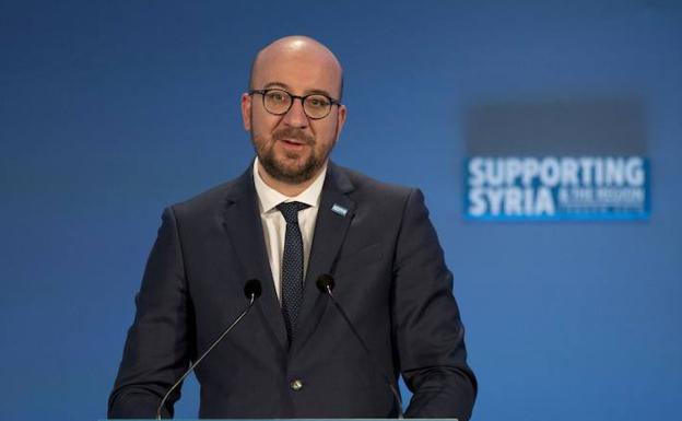 Primer ministro belga, Charles Michel.