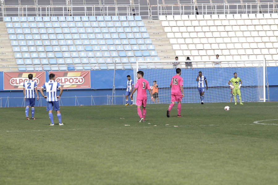 El Lorca Deportiva, que esperaba remontar, encaja una goleada sonrojante