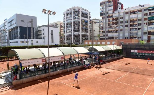 Imagen de archivo de una competición en el Club de Tenis. 