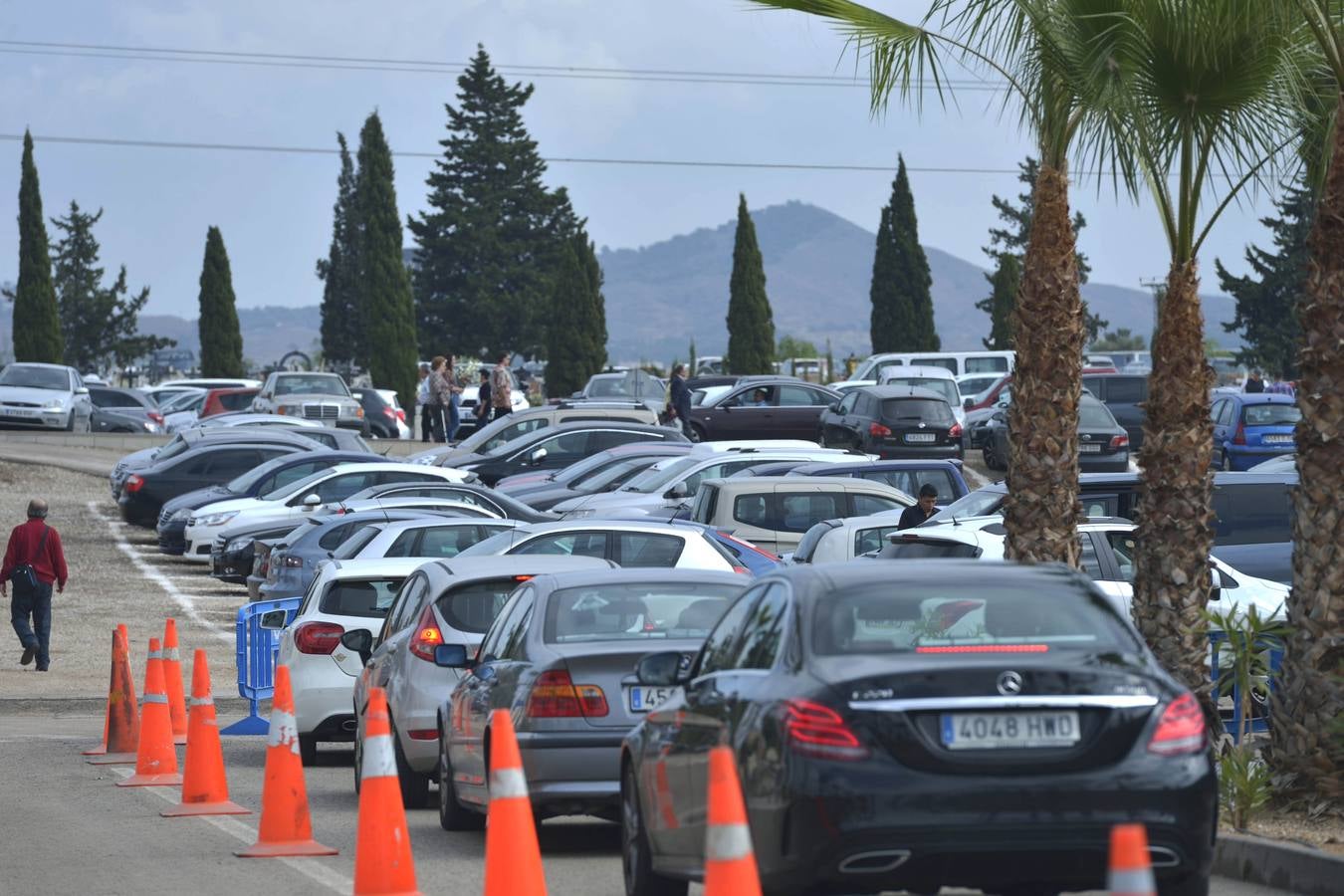 Los familiares visitan las tumbas de sus seres queridos y las visten de flores. 