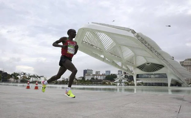 Eliud Kipchoge.