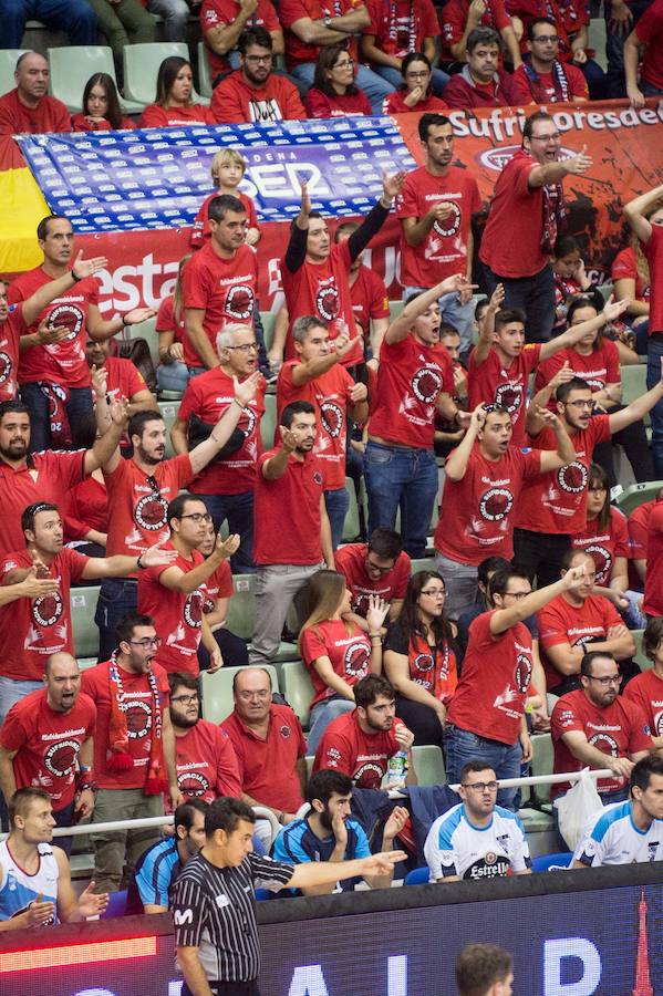 Un inexplicable mate de David Navarro en el último segundo deja helado al Palacio de los Deportes