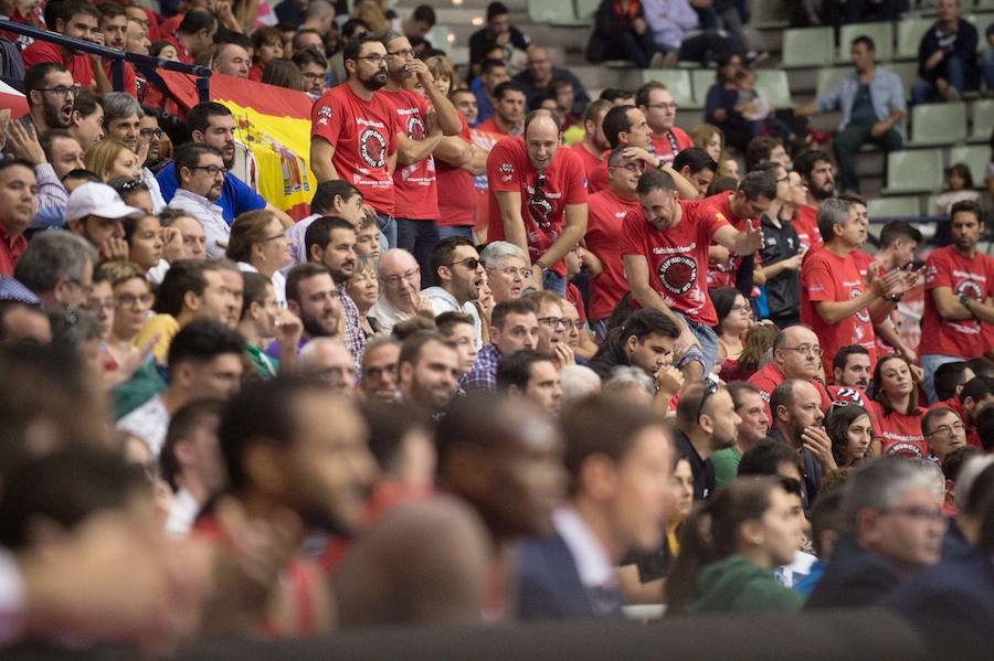 Un inexplicable mate de David Navarro en el último segundo deja helado al Palacio de los Deportes