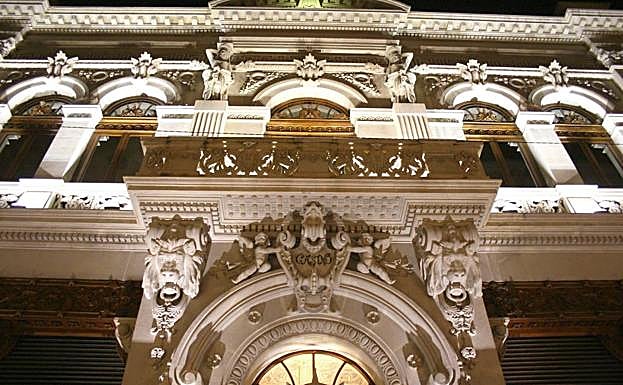 Inauguración del Casino de Murcia después de la restauración.